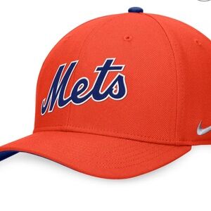 New York Mets Nike Classic99 Swoosh Performance Flex Hat - Orange